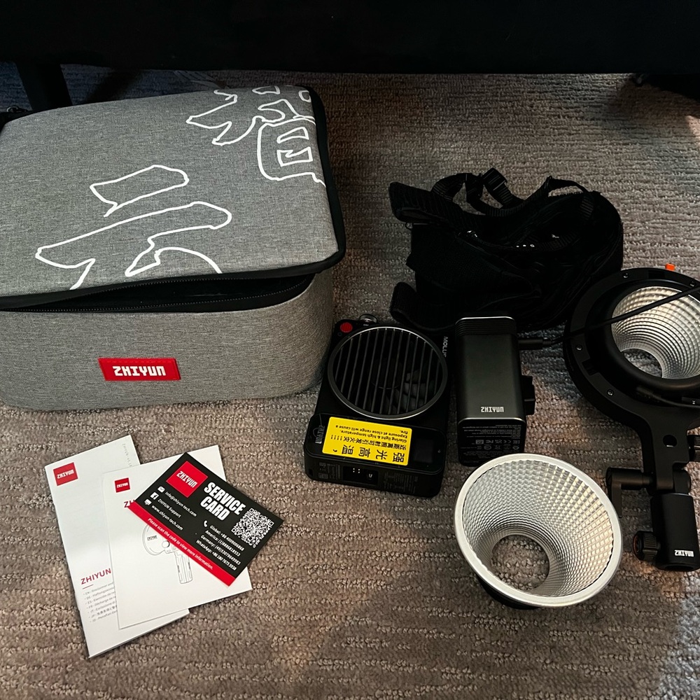 Black and Gray Camera Stabilizer Kit